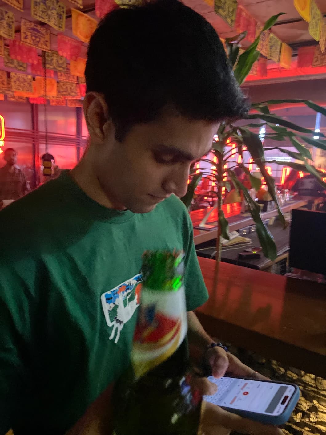 Vikram Barretto's check-in